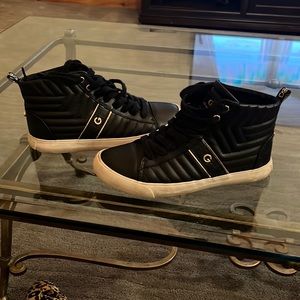 GBG shoes black with some gold